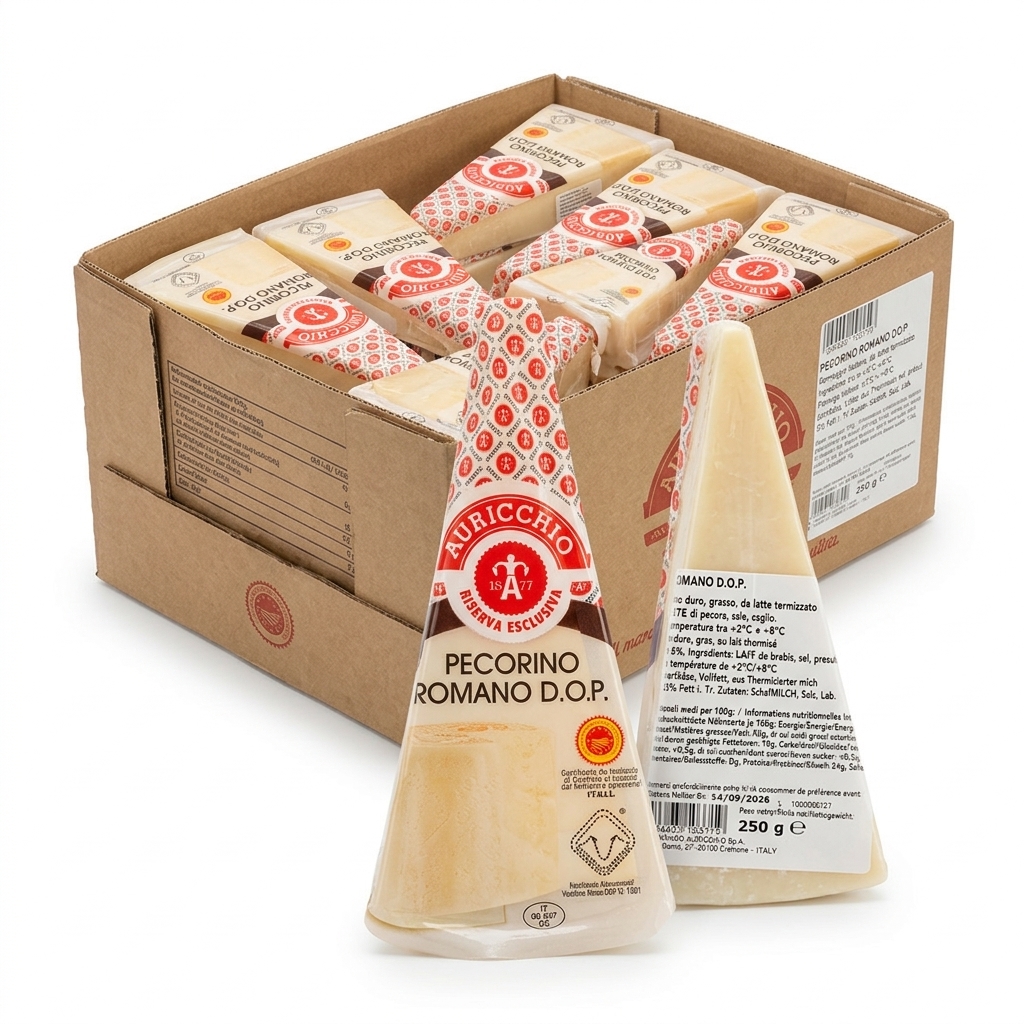 Pecorino Romano AOP 250 g (Carton 12)