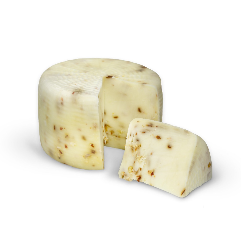 CACIOTTA OVINA CON PEP ROSSO 200G A PZ 16 PZ CRT AUR