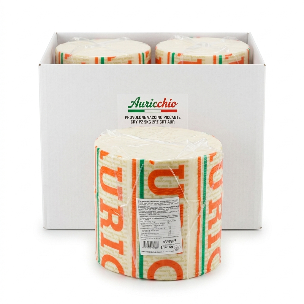 Provolone Piccante (Pikant), Viertel ca. 5 kg — Auricchio