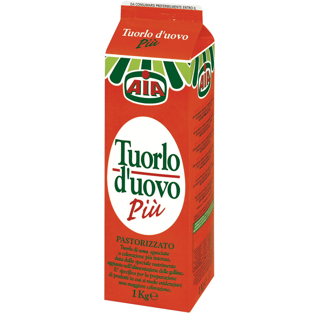 TUORLO D UOVO ROSSO PIU AIA KG1 6PZ CONF FERR