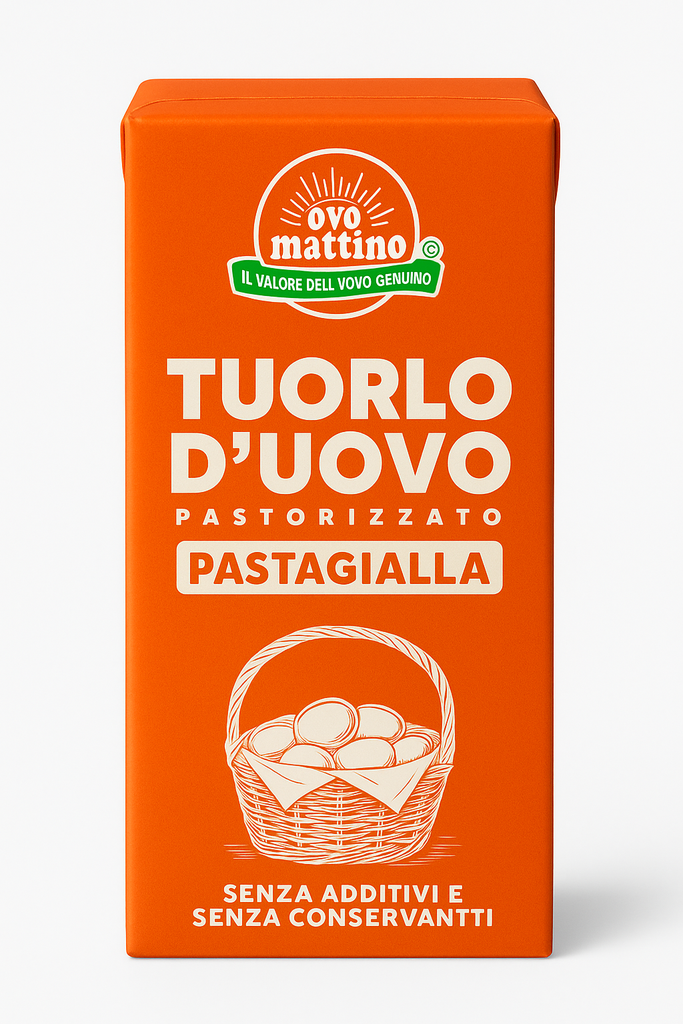 Tuorlo D Uovo Rosso Piu Pastagialla Kg1 6pz pkg Pol - Italienische Pasta