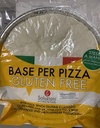 BASE PIZZA SENZA GLUTINE DIAM 32 15PZ CONF SOL A