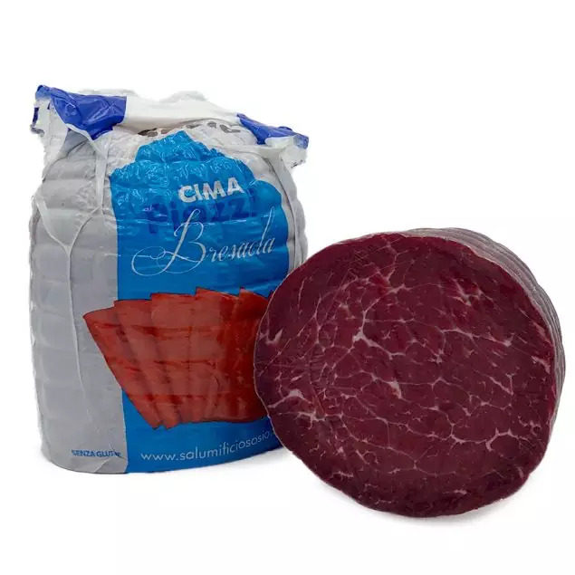 Bresaola 'cima Piazzi' Blu kg 1.5 Sosio - Luftgetrocknetes Rindfleisch