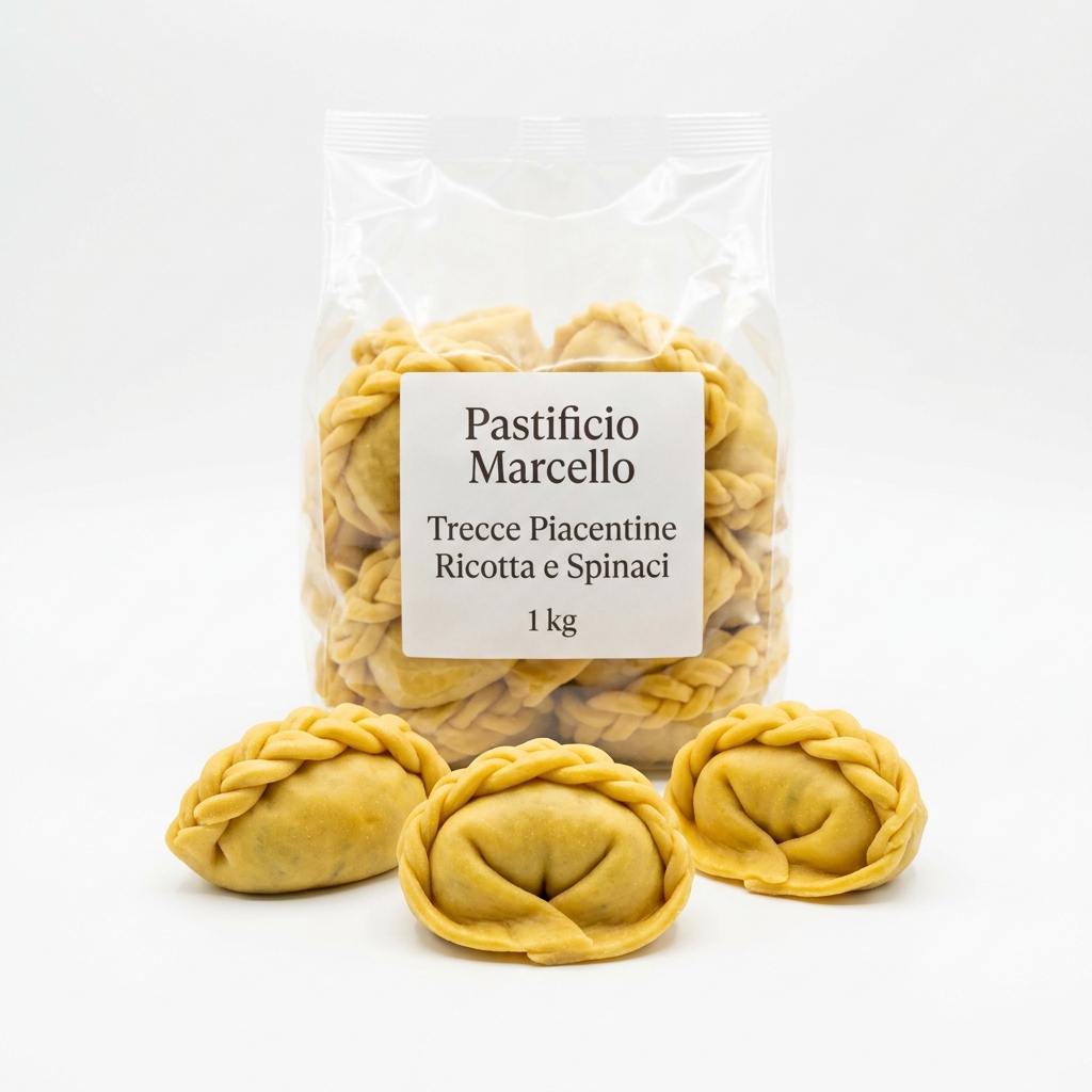 Piacentine Braids with Ricotta and Spinach 1 kg (Case 5 kg) MARC