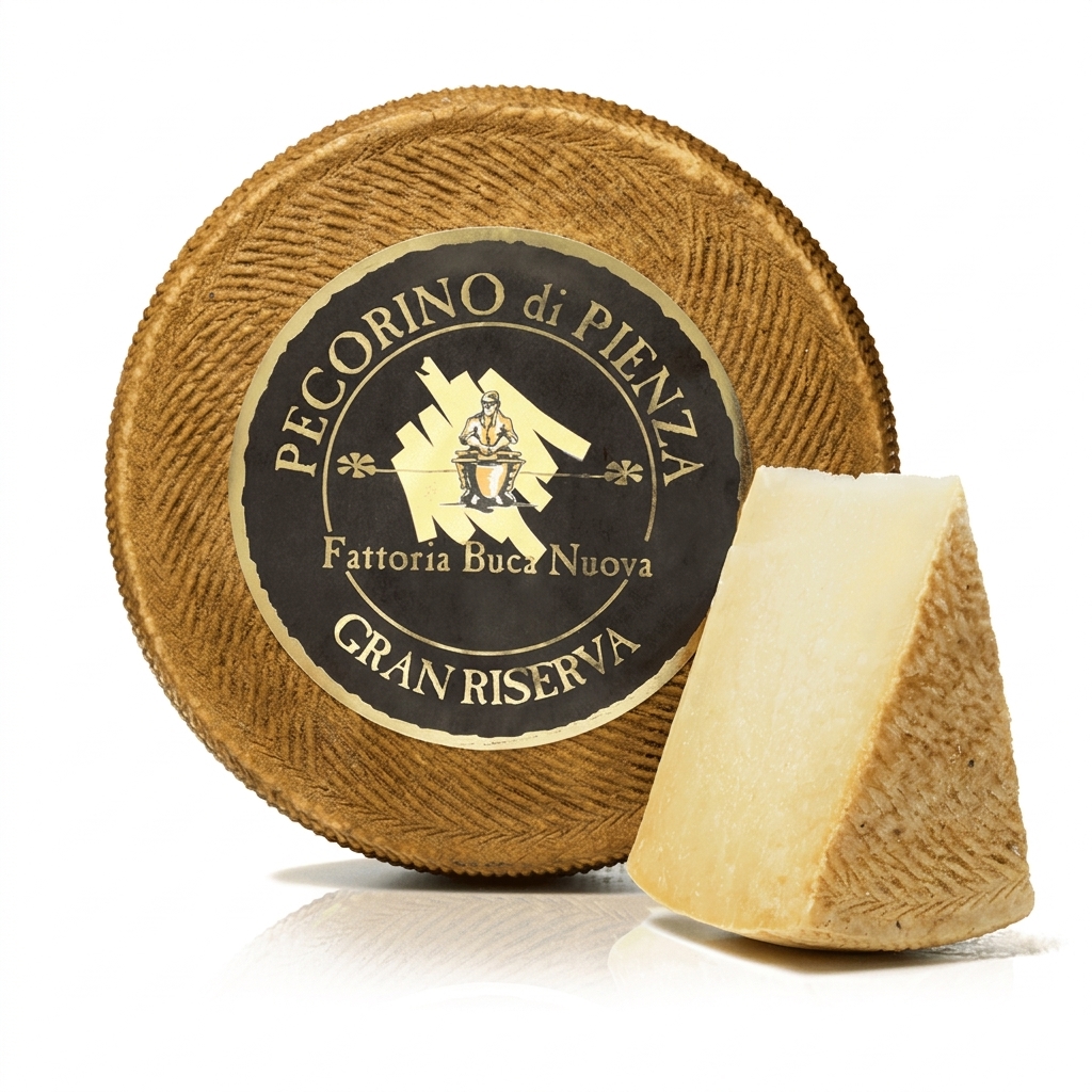 Pecorino di Pienza Aged Gran Riserva 12 Months 6 kg — Fattoria Buca Nuova