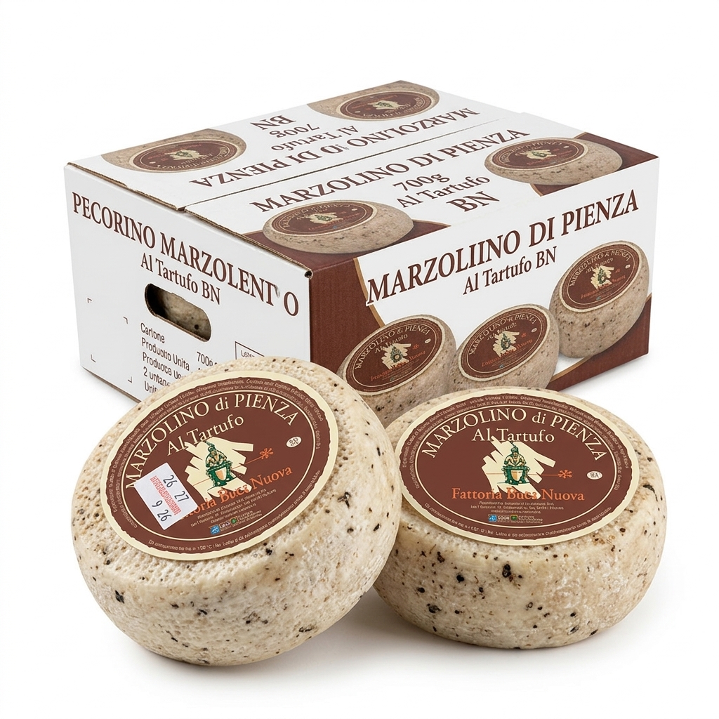 Marzolino di Pienza al Tartufo 700 g — Fattoria Buca Nuova