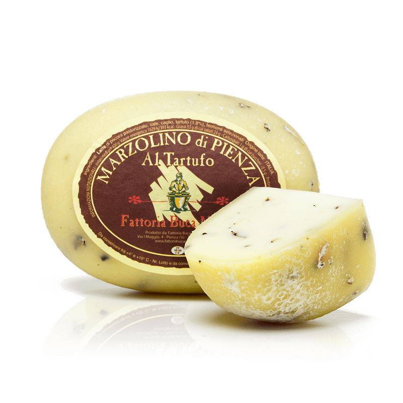 Pecorino Marzolino Al Tartufo stk 700g Bn - Italienischer Schafskäse