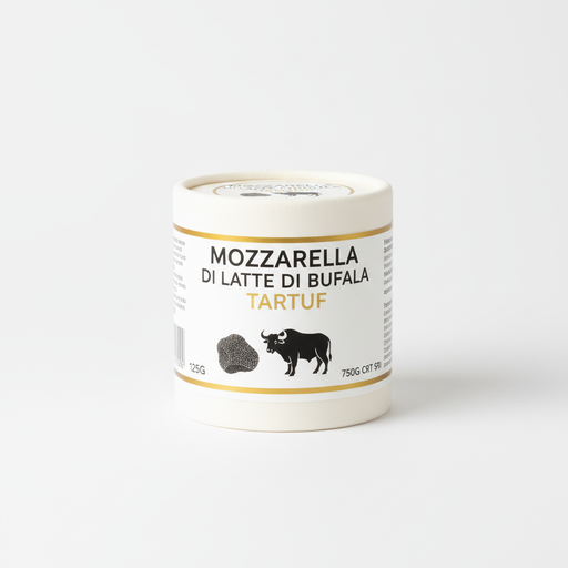 Mozzarella di Latte di Bufala Tartuf 125g 750g case SRI