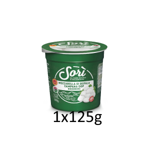 MOZZARELLA DI BUFALA CAMPANA DOP 10X25G VASCH 250G 3KG CRT SRI