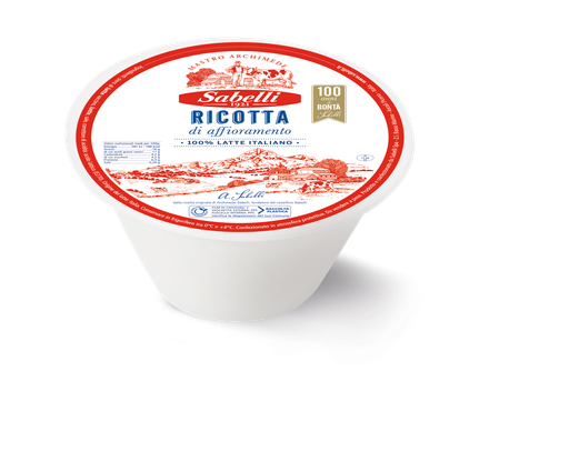 Ricotta Di Latte Vaccino Sabelli 300g A stk - 6pz Karton Ferr - Italienischer Frischkäse