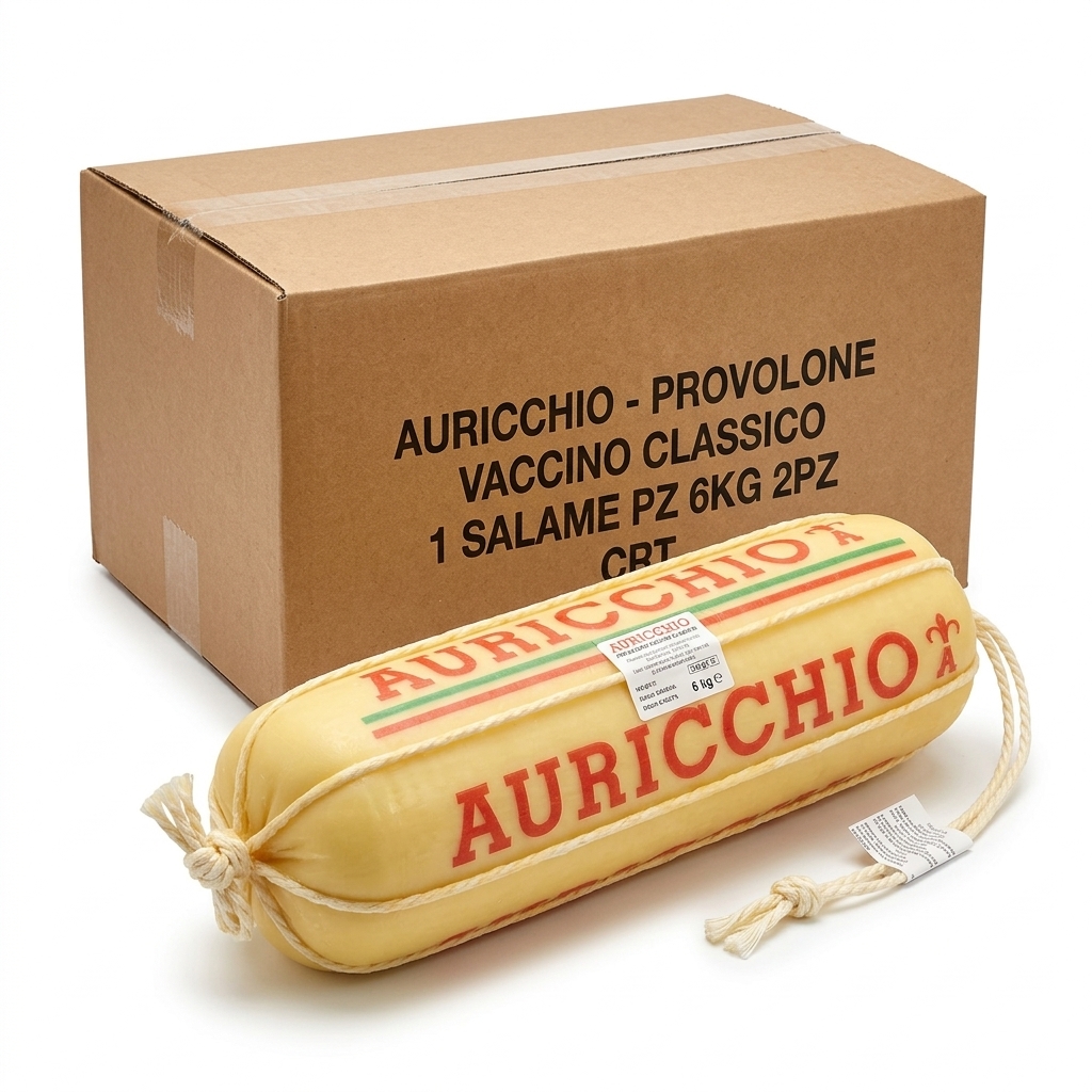 Provolone Classico Lait de Vache 1 Salame 6 kg — Auricchio