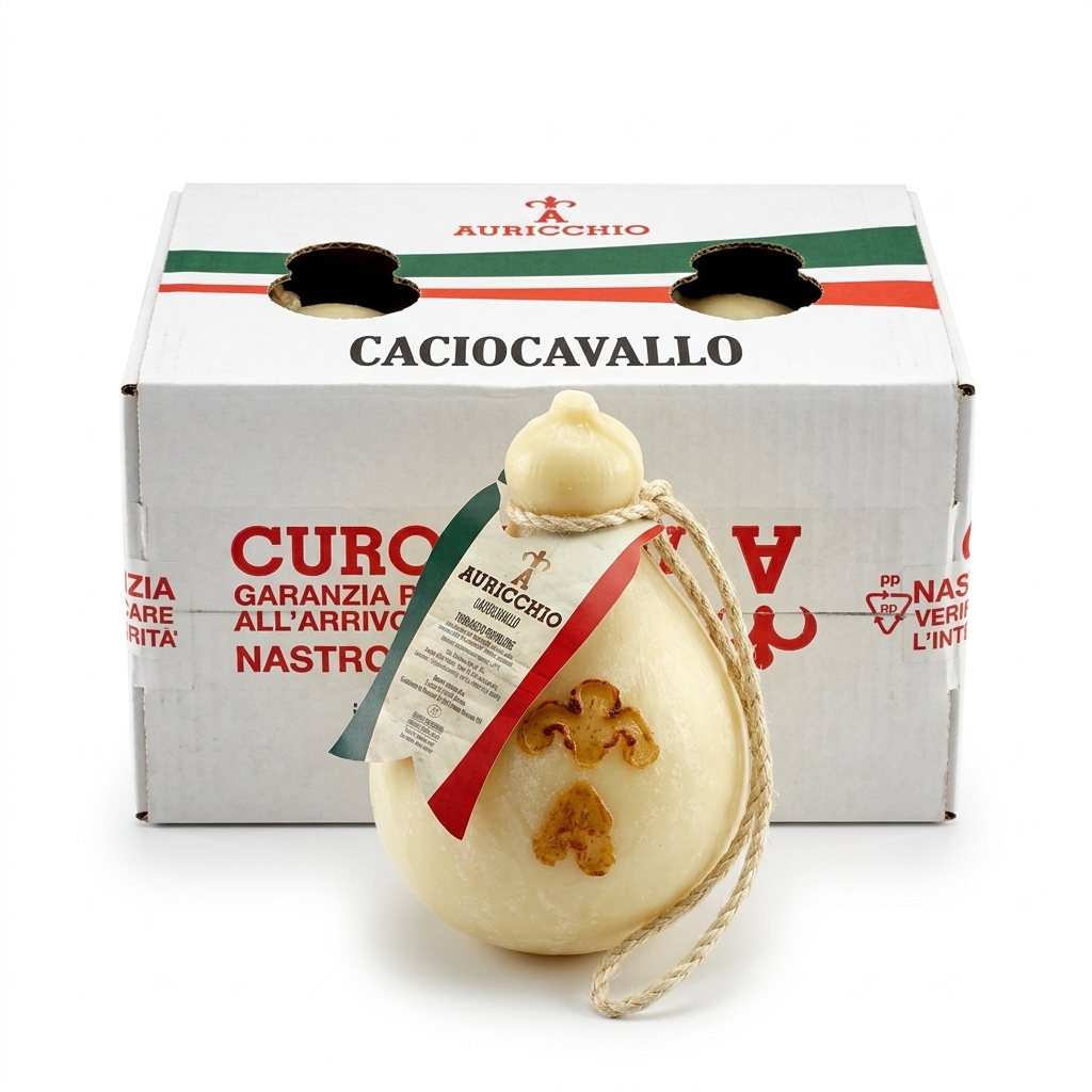 Caciocavallo Provolone aus Kuhmilch Auricchio ~1,6 kg (Karton 2 Stk.)
