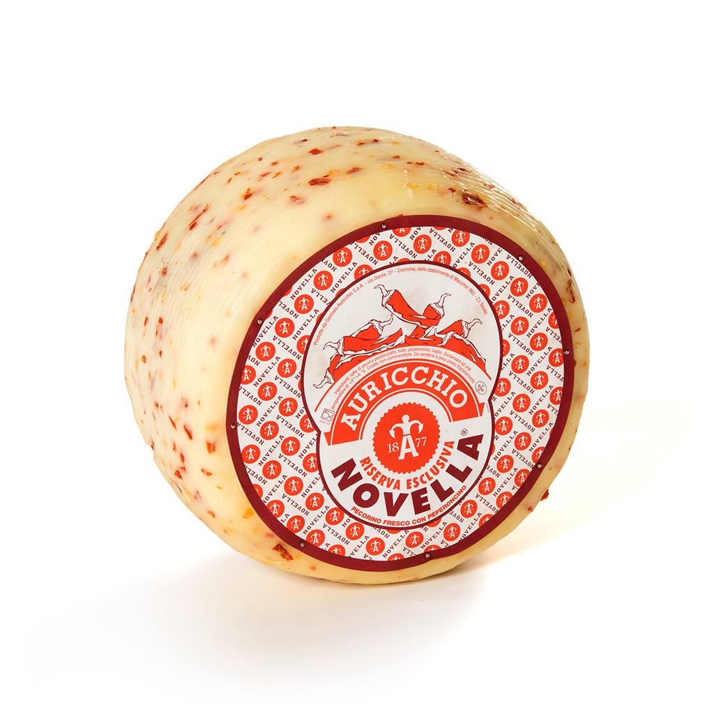 CACIOTTA OVINA NOVELLA F.2 PEP. ROSSO CRY 2KG PZ AUR