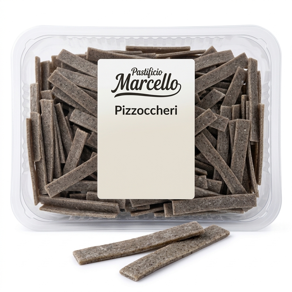 Pizzoccheri pack 1kg env. 5kg carton MARC
