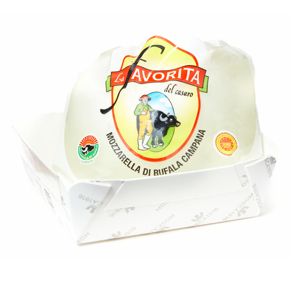 Mozzarella Di Bufala Ciuffo 5x50 La Favorita 12 stk krt Ferr - Italienischer Frischkäse