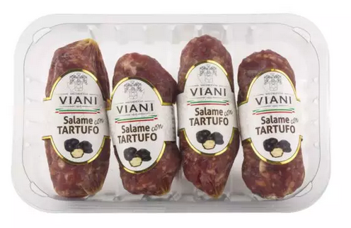 Salami Con Tartufo Viani 150g 4pz pkg Ferr - Italienische Salami
