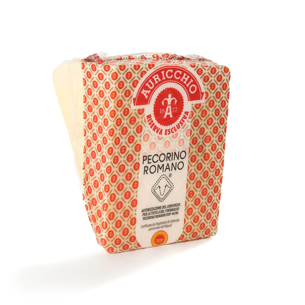 Pecorino Romano Cry 2kg Al stk 8pz krt Aur - Italienischer Schafskäse