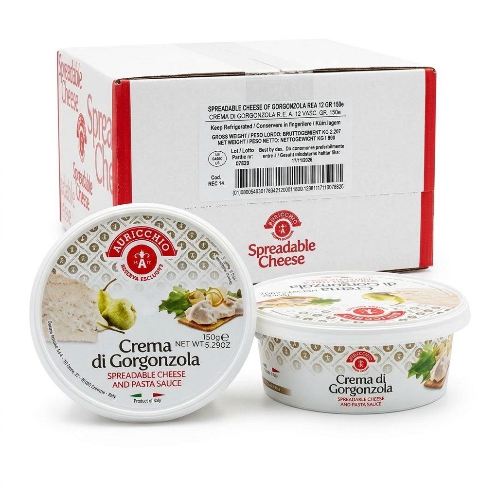 Gorgonzola Dolce DOP Cream Spread 150 g (12 pcs) — Auricchio