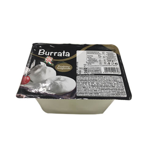 BURRATA 2X125G VASC 250G 6PZ 1.5KG CRT TAMB