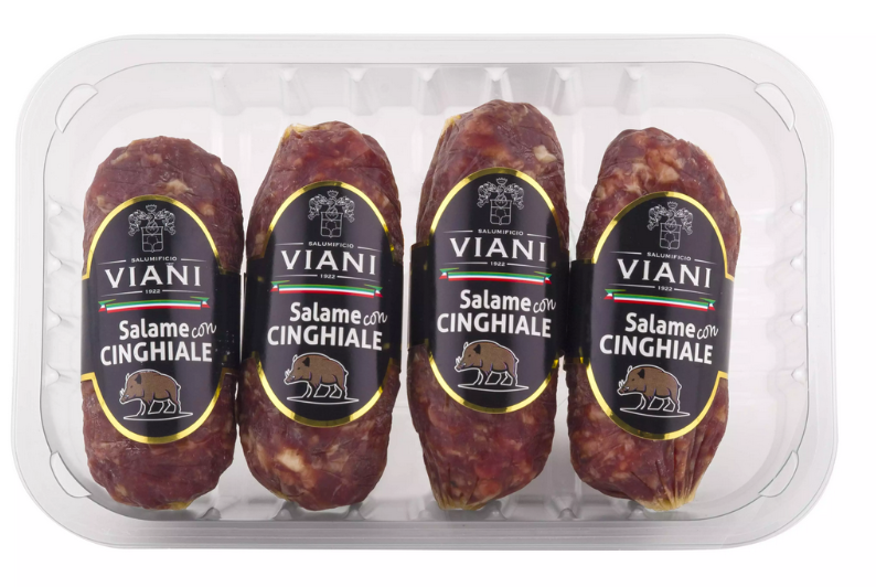 Salami Con Cinghiale Viani 150g 4pz pkg Ferr - Italienische Salami