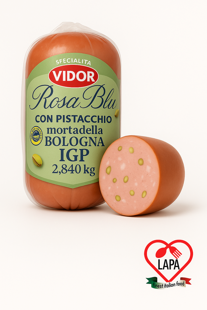 Mortadella g.g.a. Pistacchio Vidor 4kg Sorr - Italienische Wurst