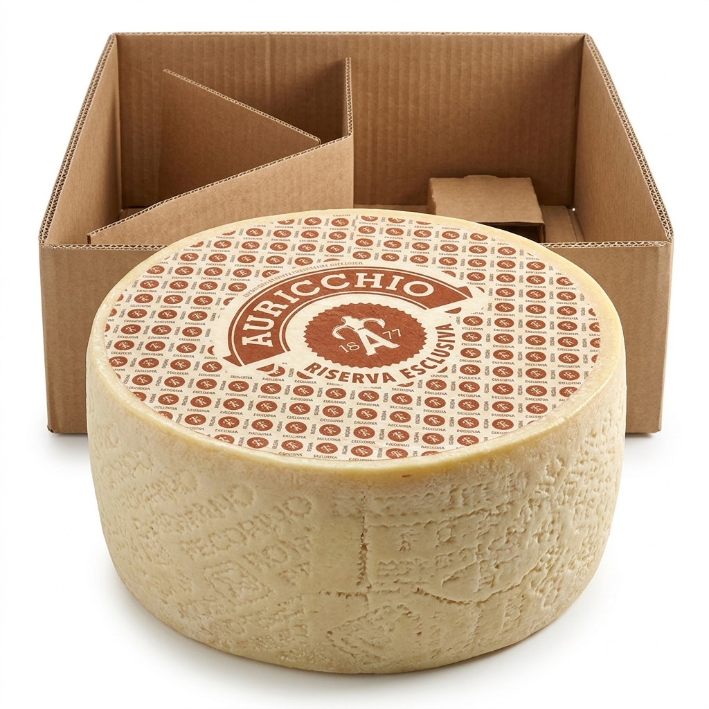 Pecorino Romano AOP Cappa Bianca meule entière ~26 kg — Auricchio