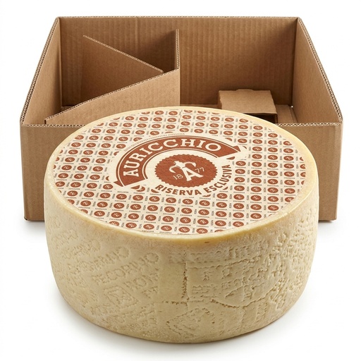 Pecorino Romano DOP Cappa Bianca Forma Intera ~26 kg — Auricchio