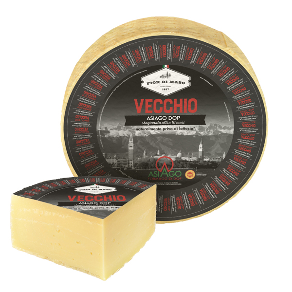 ASIAGO DOP VECCHIO SCAT. FIORDIMASO CA 14KG FORMA CAF