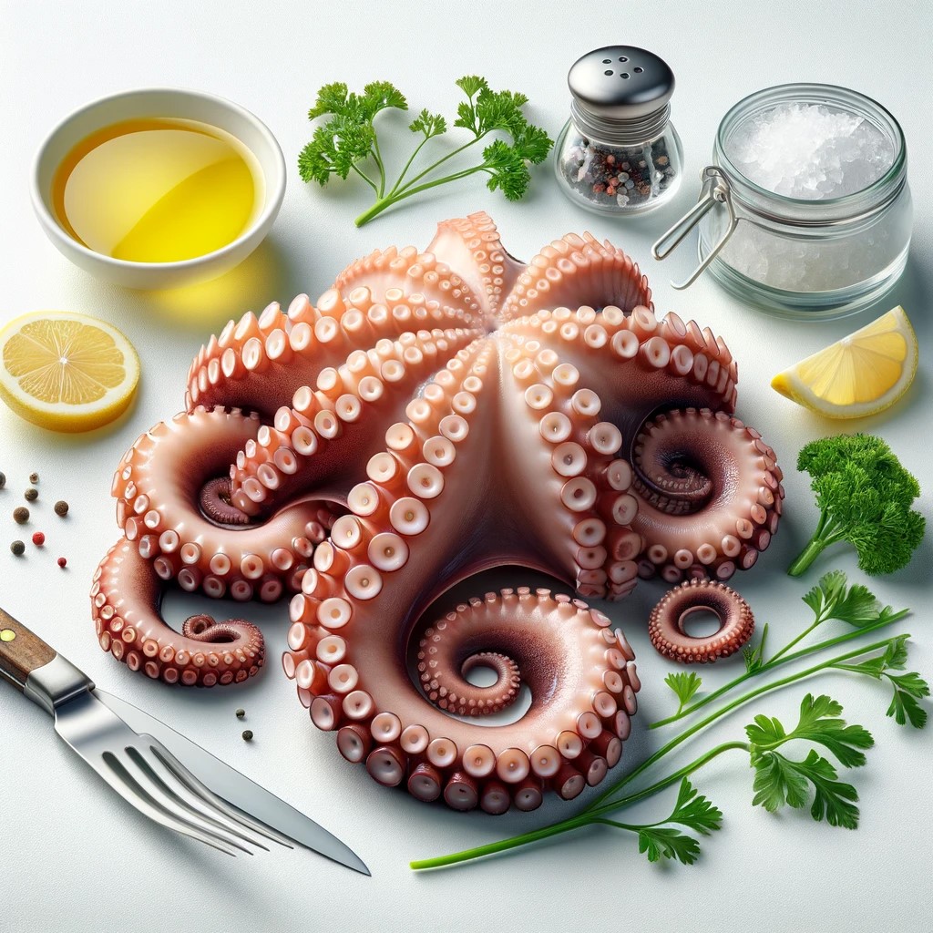 Polpo Octopus Vulgaris Iqf T3 Fa034 2-3kg Ca 16kg krt