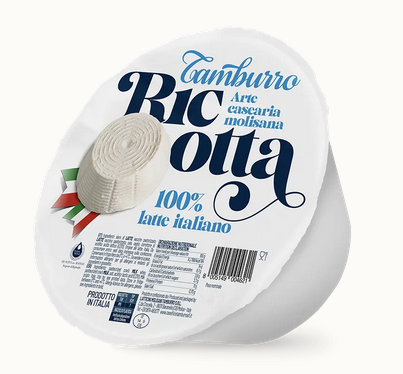 Ricotta Vaccina 500g Termosaldata 6pz krt Tamb - Italienischer Frischkäse