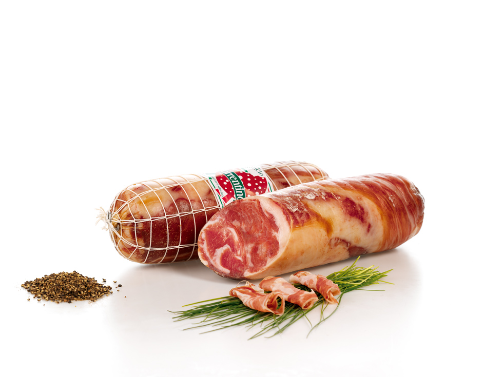 Pancetta Magretta Arrotolata pz 2.5kg SORR