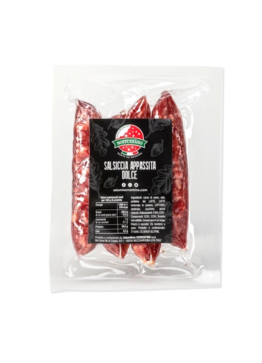 Salsiccia Abruzzese Appassita pz ca. 180g SORR