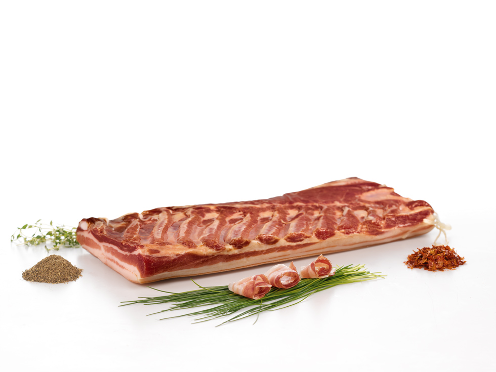 Pancetta Tesa Affumicata a Metà pcs 1.5kg SORR