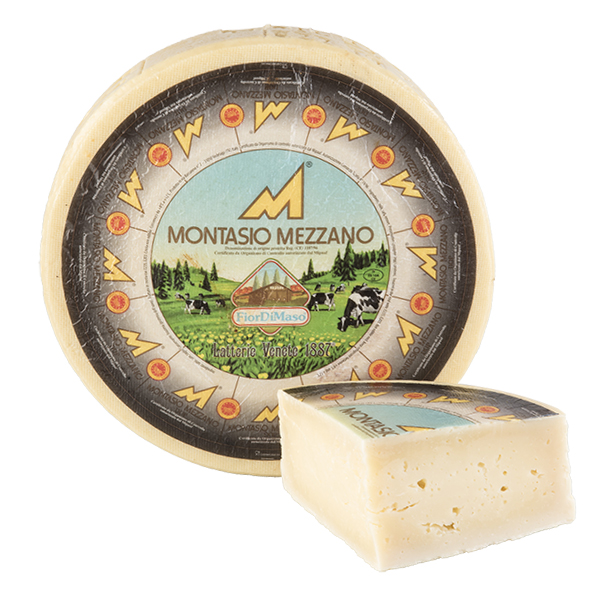 Montasio DOP Mezzano Scatola Fiordimaso pz ca. 6kg CAF