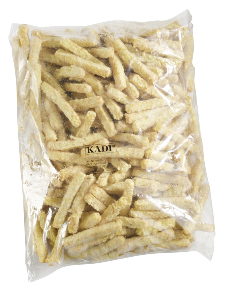 Patatine Fritte Kadi 9x9 Mm pkg 2.5kg 10kg krt Al