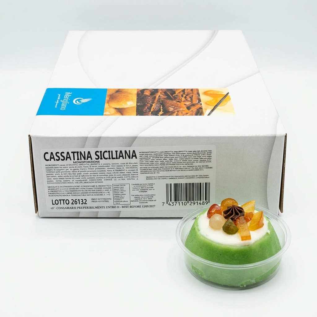 CASSATA SICILIENNE PORTION INDIVIDUELLE 12PCS CRT MAR