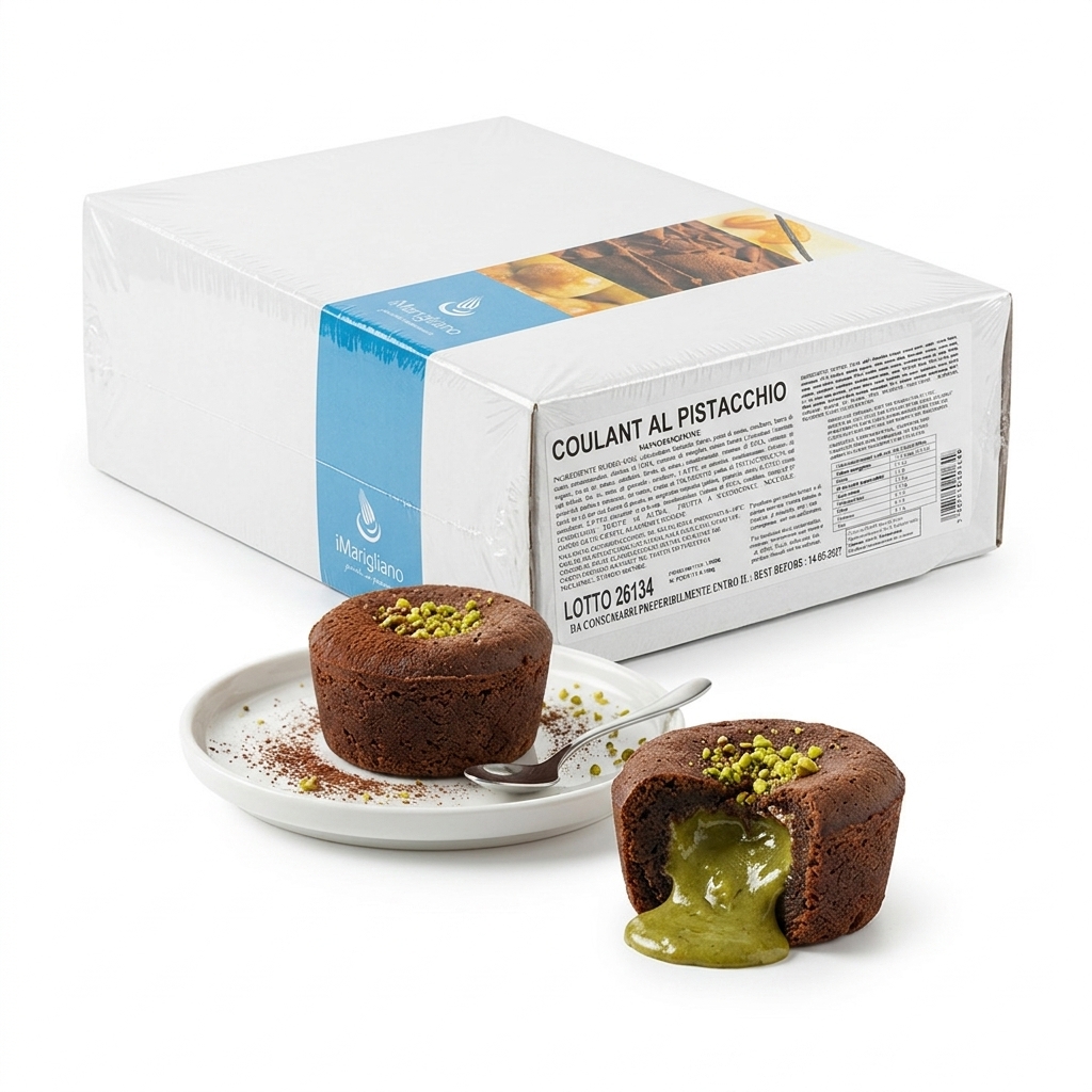 Coulant à la Pistache Mono 12 pcs — Marigliano