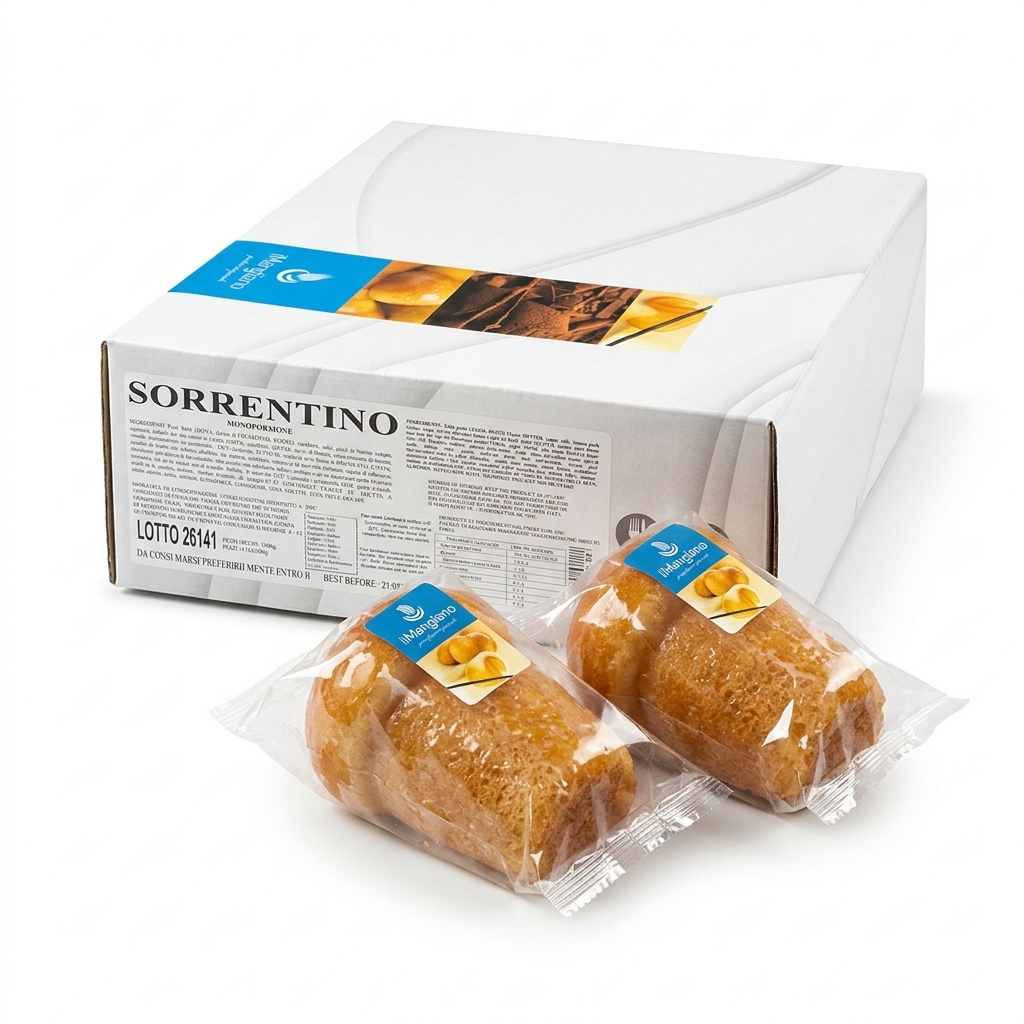 Sorrentino — Einzelportionen-Dessert mit Zitrone (12 Stk)