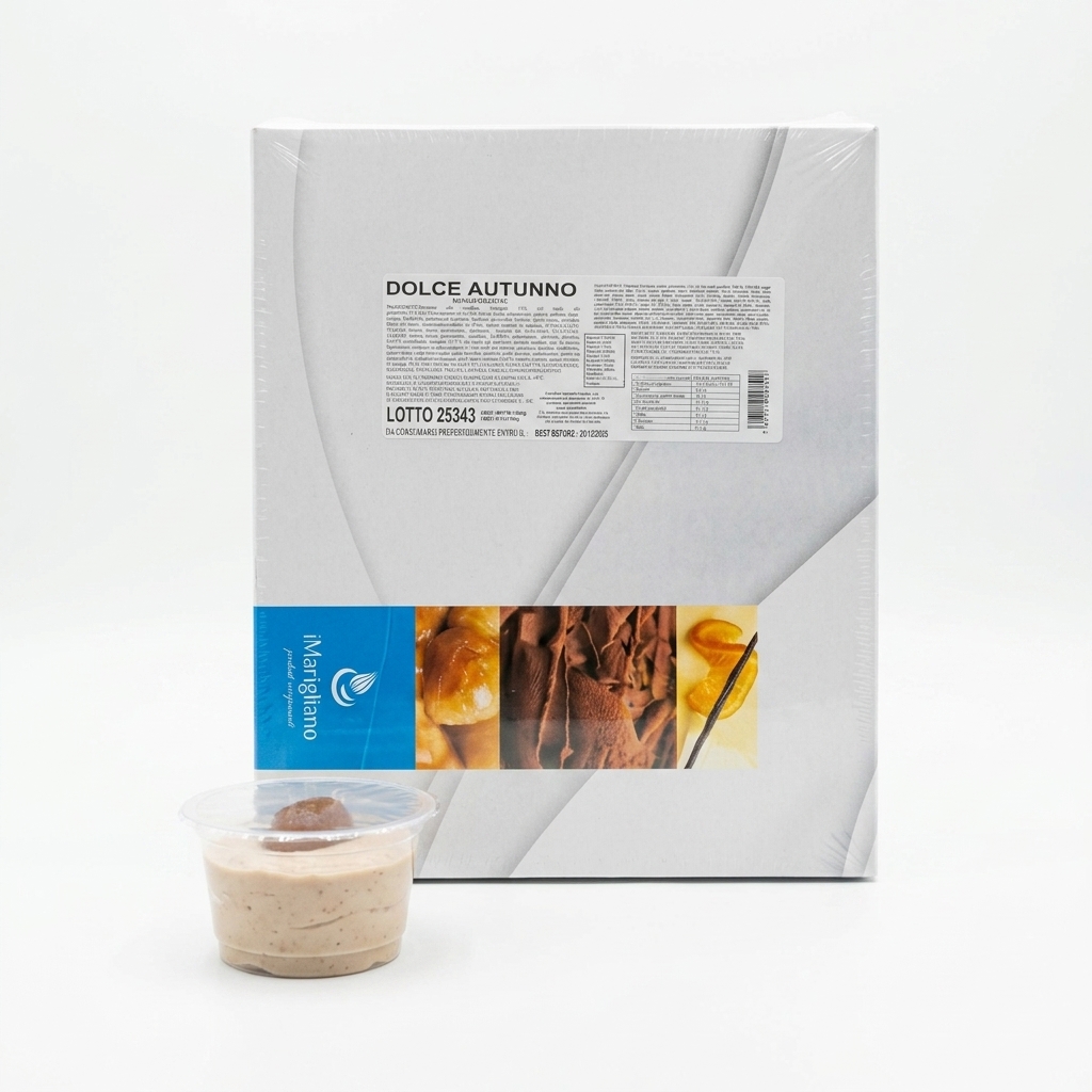 Dolce Autunno — Single-Portion Apple and Spice Dessert (12 x 100 g)