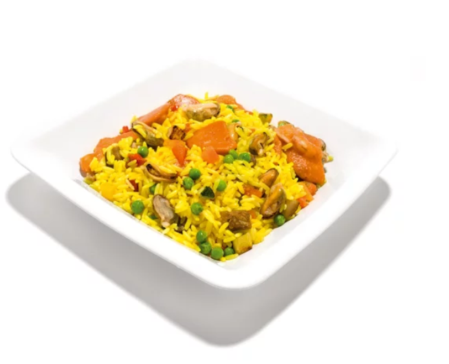 PAELLA IQF CONG PESO SENZA GLASSATURA 5KG CRT FREDD