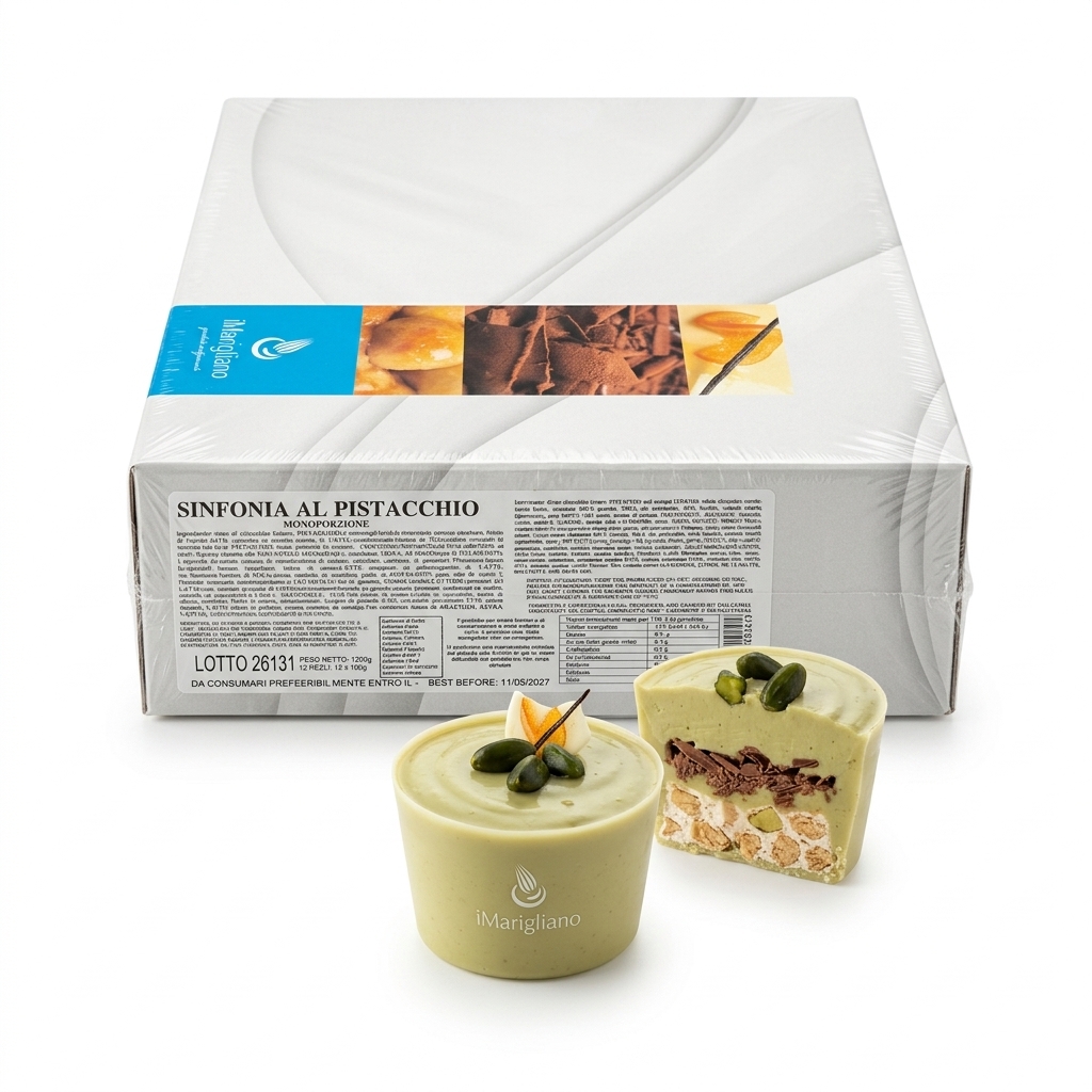 Sinfonia al Pistacchio Monoporzione 12 pz — Marigliano