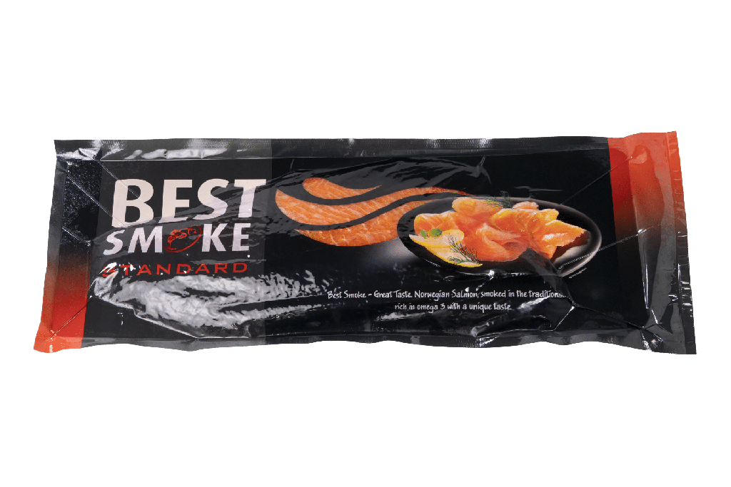 SALMONE AFFUMICATO TAGLIATO 1-1.9KG A CONF 14KG A CRT DSD
