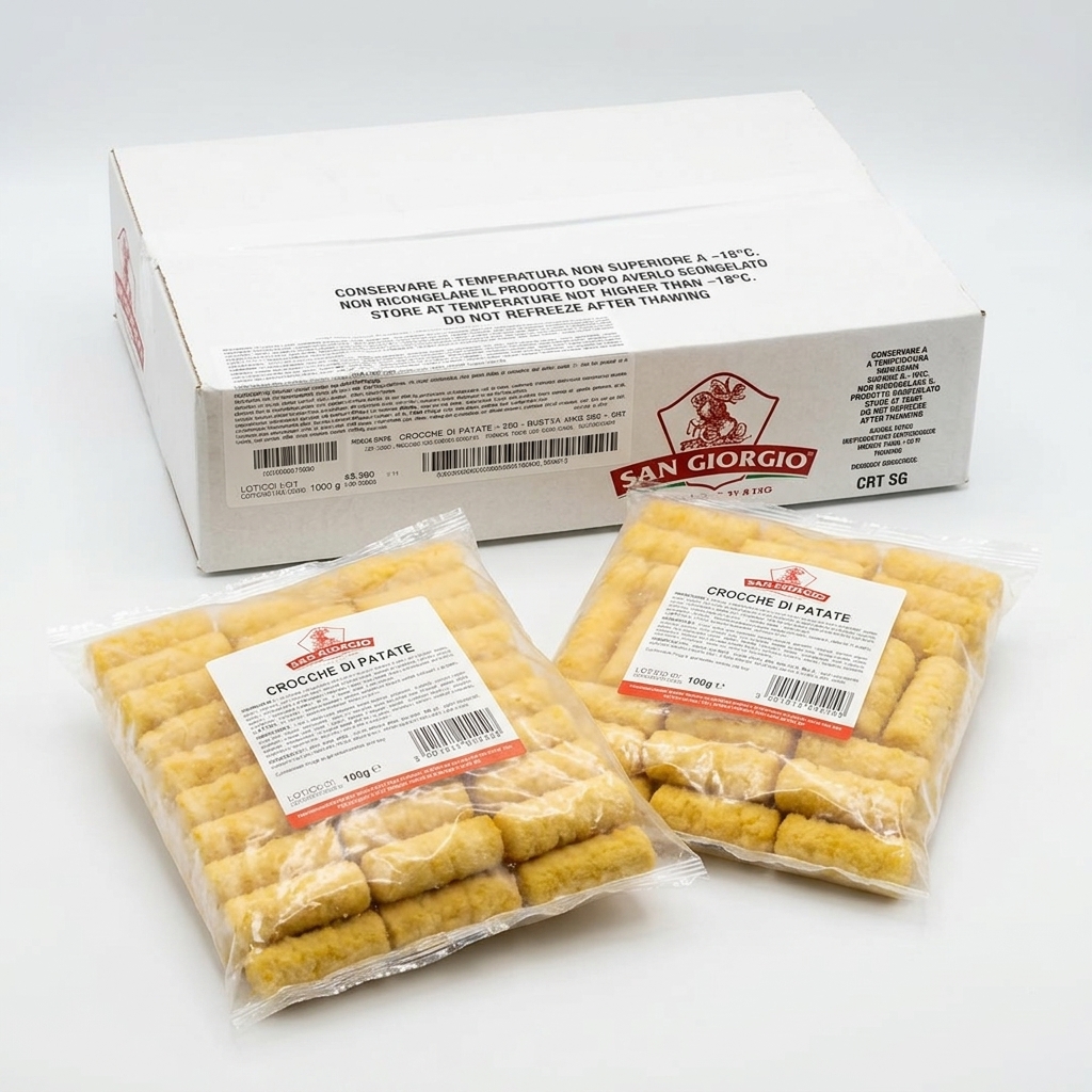Croquettes de Pommes de Terre 25 g Surgelées (Carton 3 kg) — San Giorgio