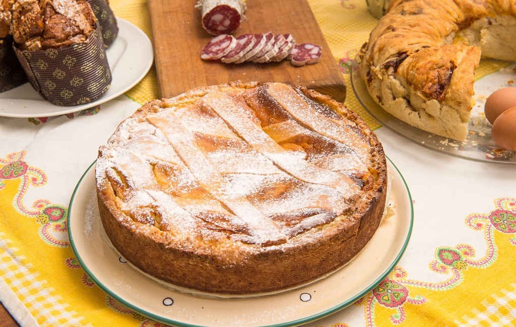 Torta Pastiera Neapolitanisch Di Grano 1.5kg 1pz krt Sg