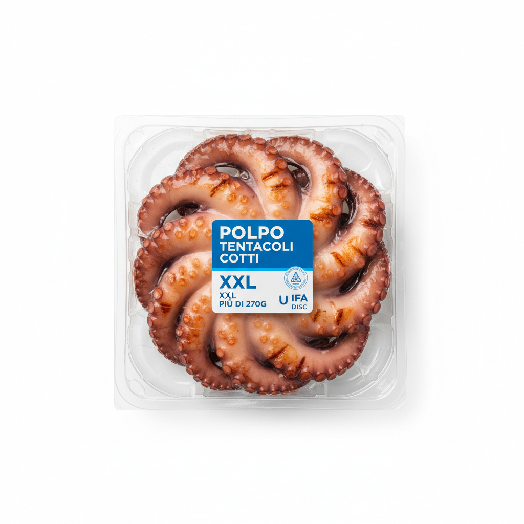 POLPO TENTACOLI COTTI XXL PIU DI 270G U IFA DISC