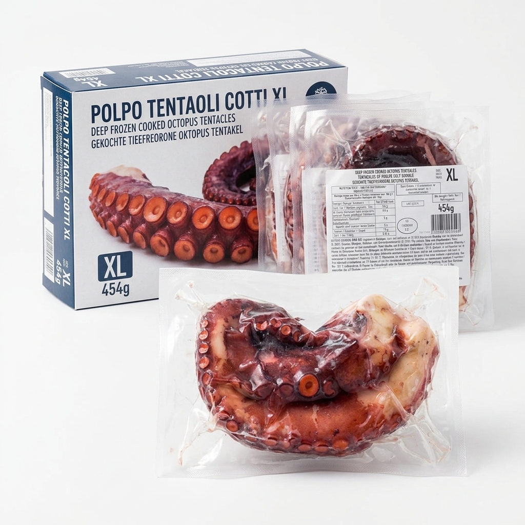 Tentacules DE Poulpe Cuits Xl DE 180g a 270g U Ifa DISC