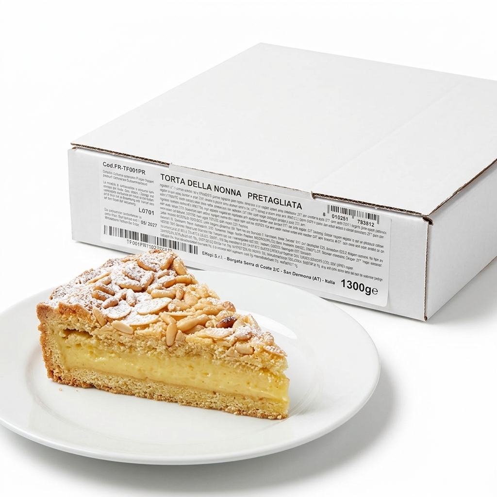 Torta della Nonna Pre-sliced 14 pcs — Effepi
