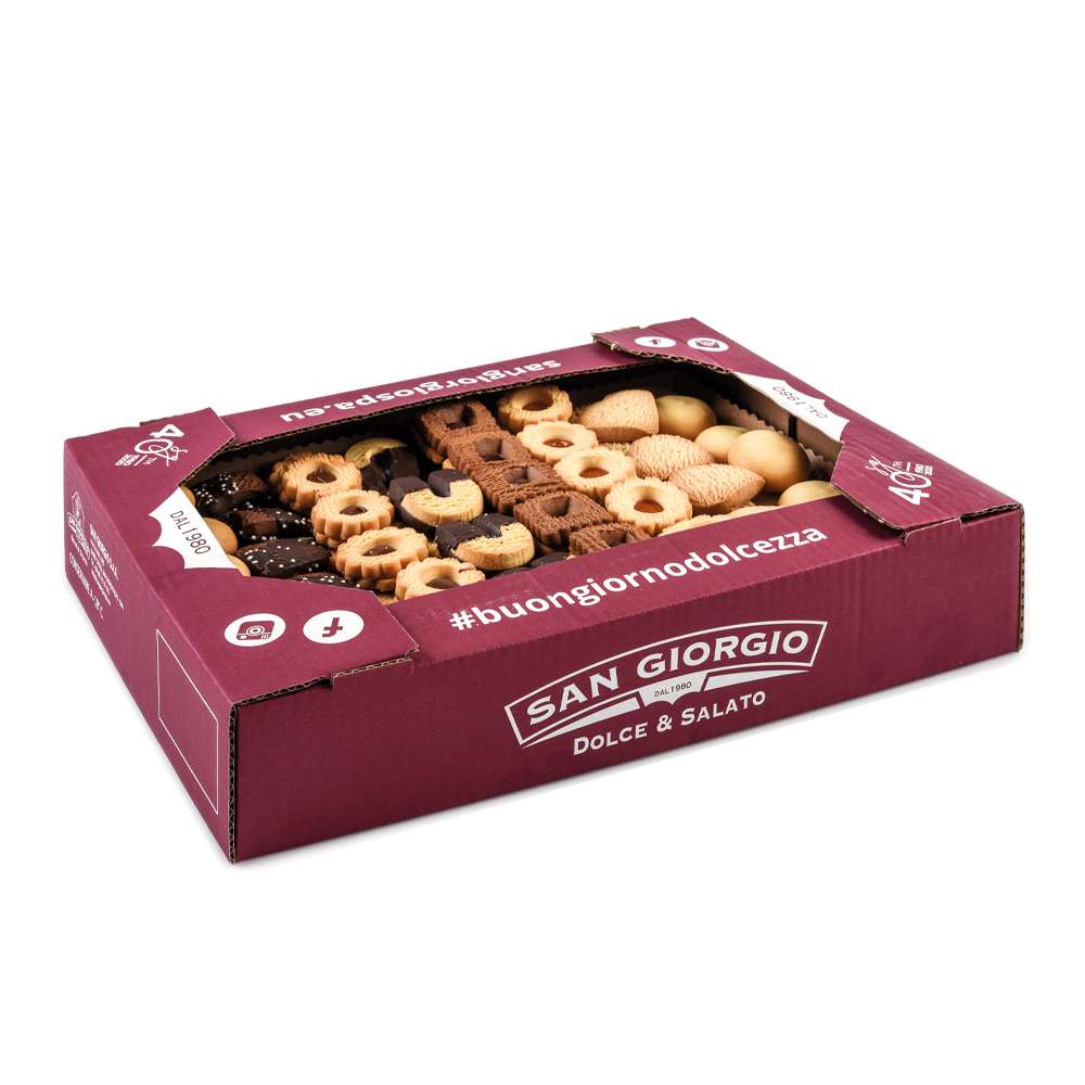 Biscotti Misto Frolla 1.5kg krt Sg