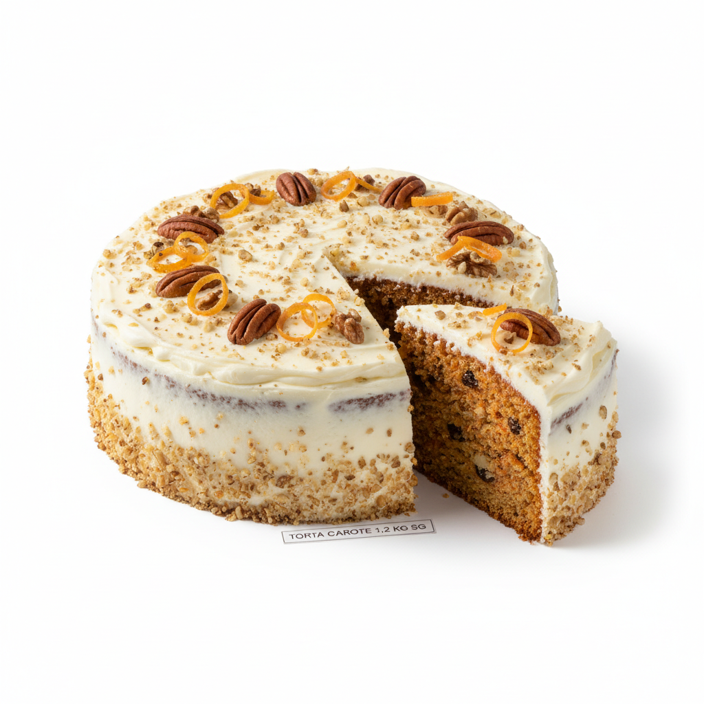 TORTA CAROTE 1.2 KG SG