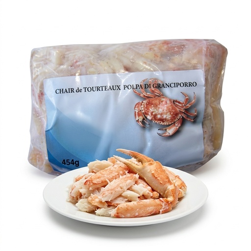 Granchio Polpa Vera Cotta 30% Chele 70%Corpo cong pack 454g FREDD